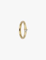 Diamond Hoop Earrings